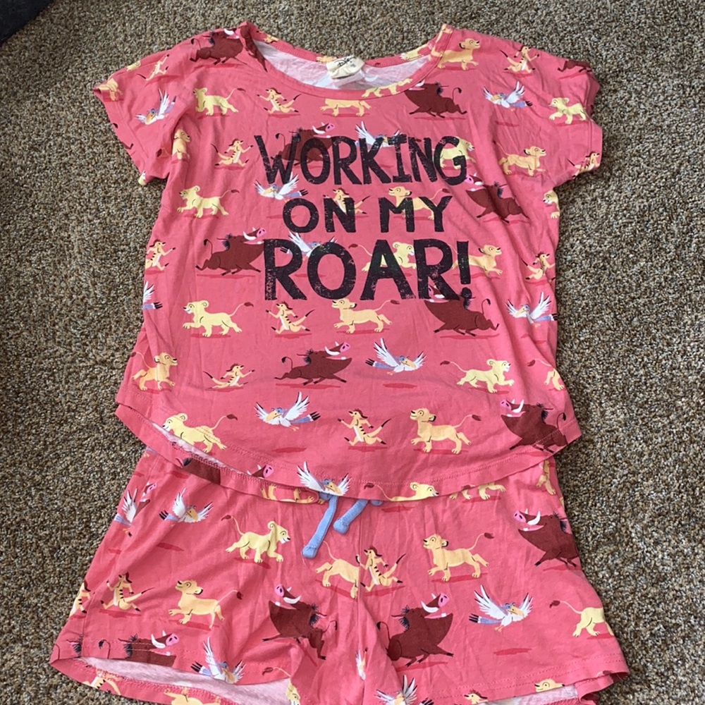 Disney’s lion king women’s pajamas